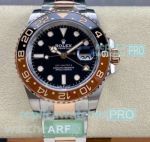 AR Factory Copy Rolex GMT-Master II 40 Root-Beer Watch Cal 3285 Movement